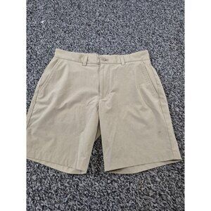 Vineyard Vines Breaker Shorts Mens 30 Khaki Beige Performance‎ Chino Flat Front
